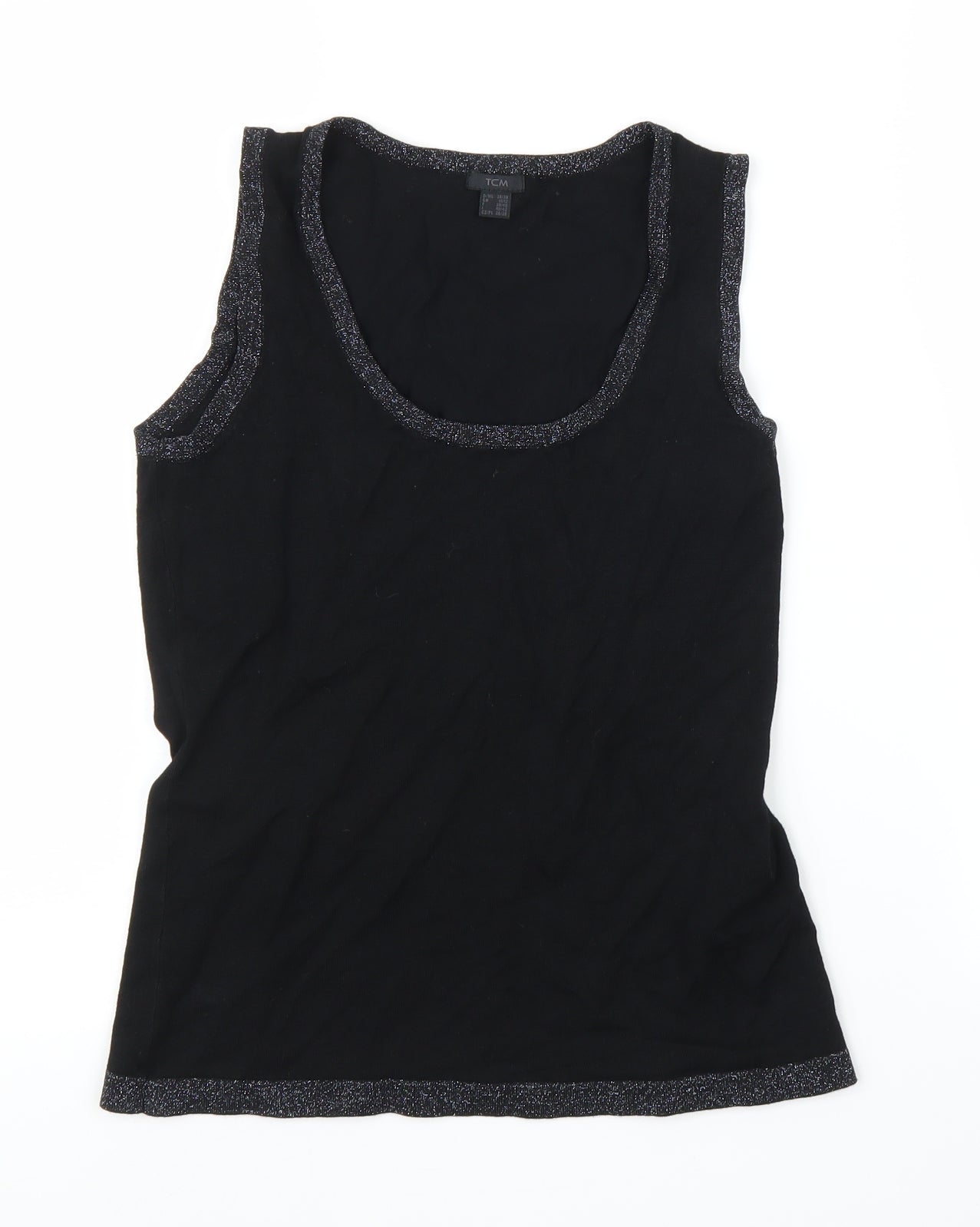 TCM Womens Black   Basic Blouse Size 10