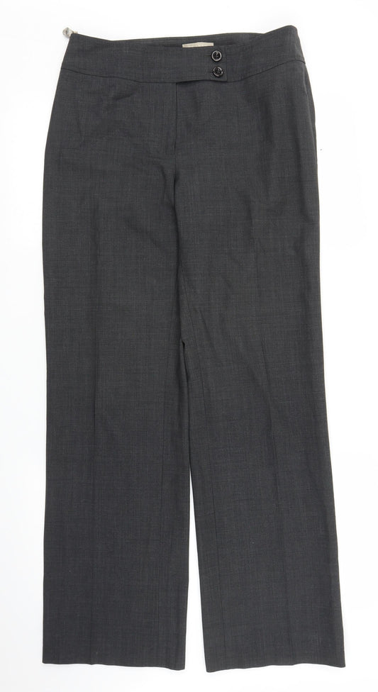 Planet Womens Grey   Trousers  Size 10 L29 in