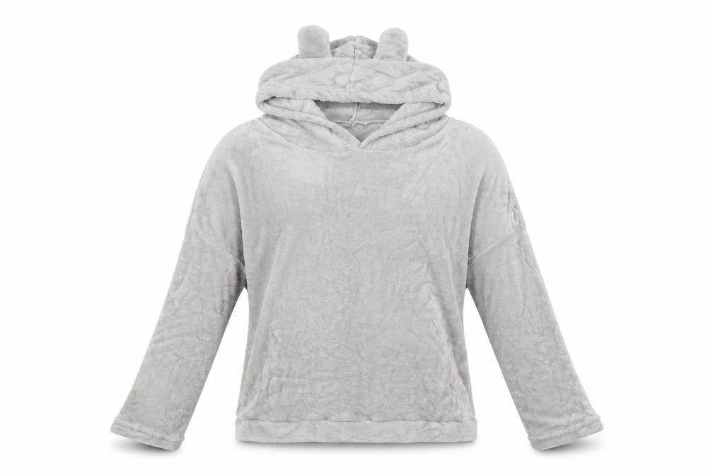Preworn Womens Grey   Pullover Hoodie Size M