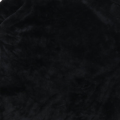 Brand and care label for Marks & Spencer women’s black jumper, size UK 8, - minnie & mickey
