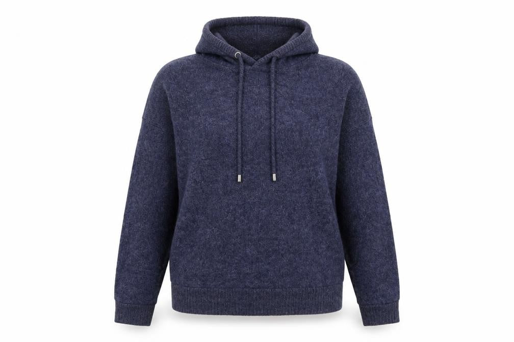 Nutmeg Womens Blue   Pullover Hoodie Size 8