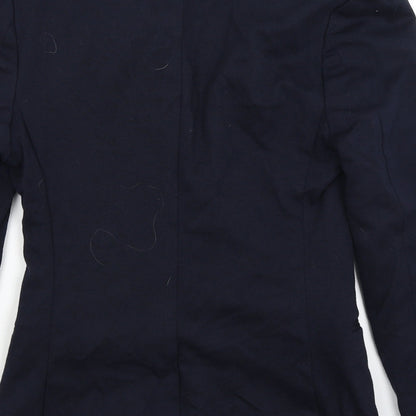 Preworn Womens Blue   Jacket Blazer Size 10