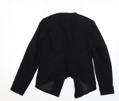 Back view of Papaya women’s black jacket blazer, size UK 12