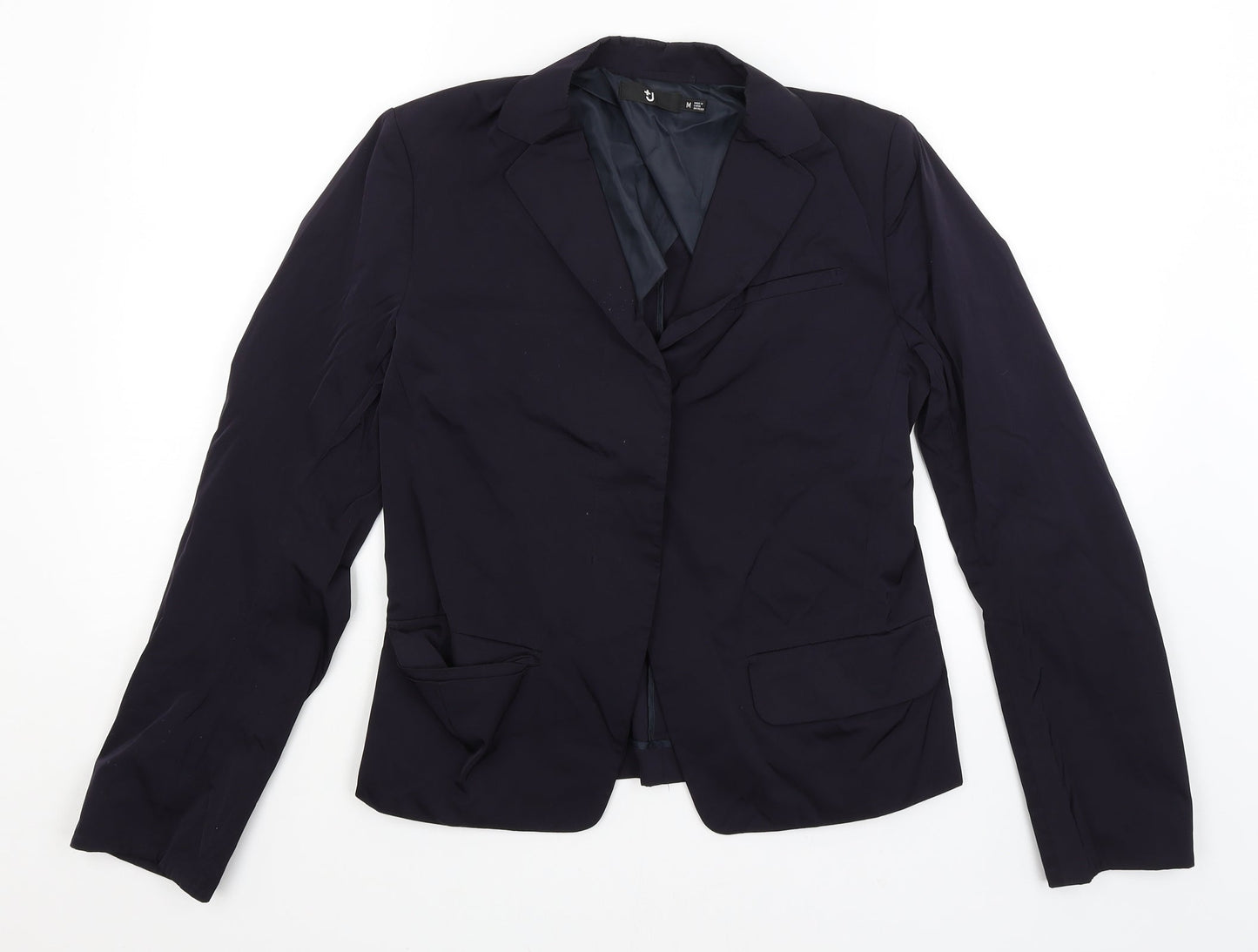 Uni Qlo Womens Purple   Jacket Blazer Size M
