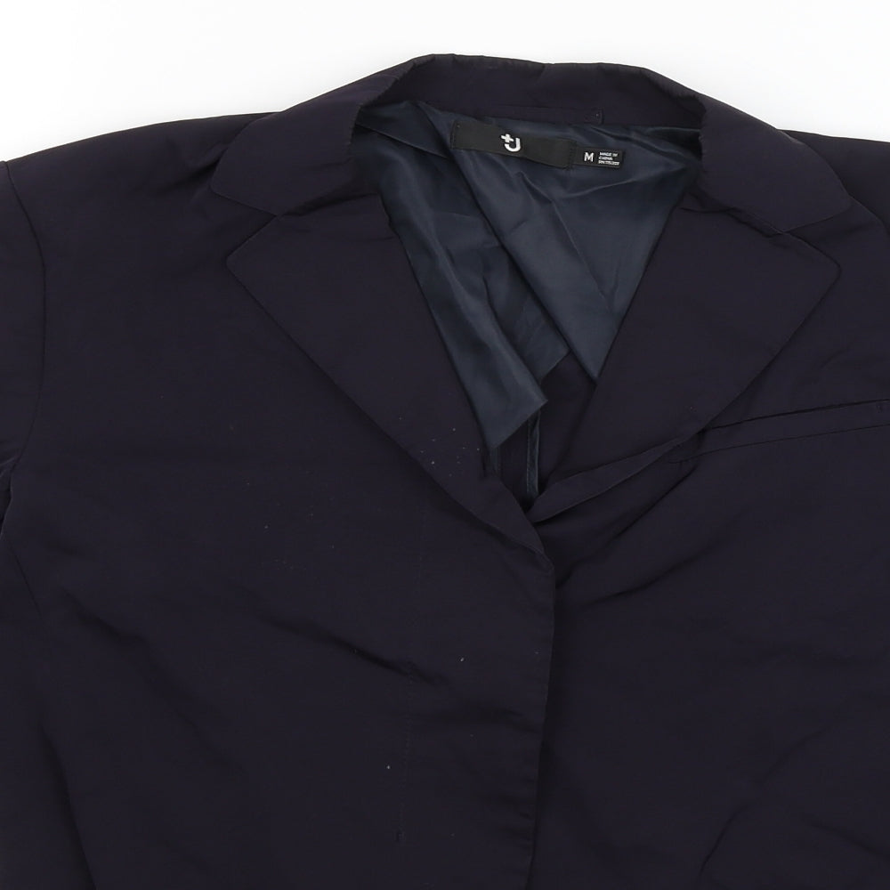 Uni Qlo Womens Purple   Jacket Blazer Size M