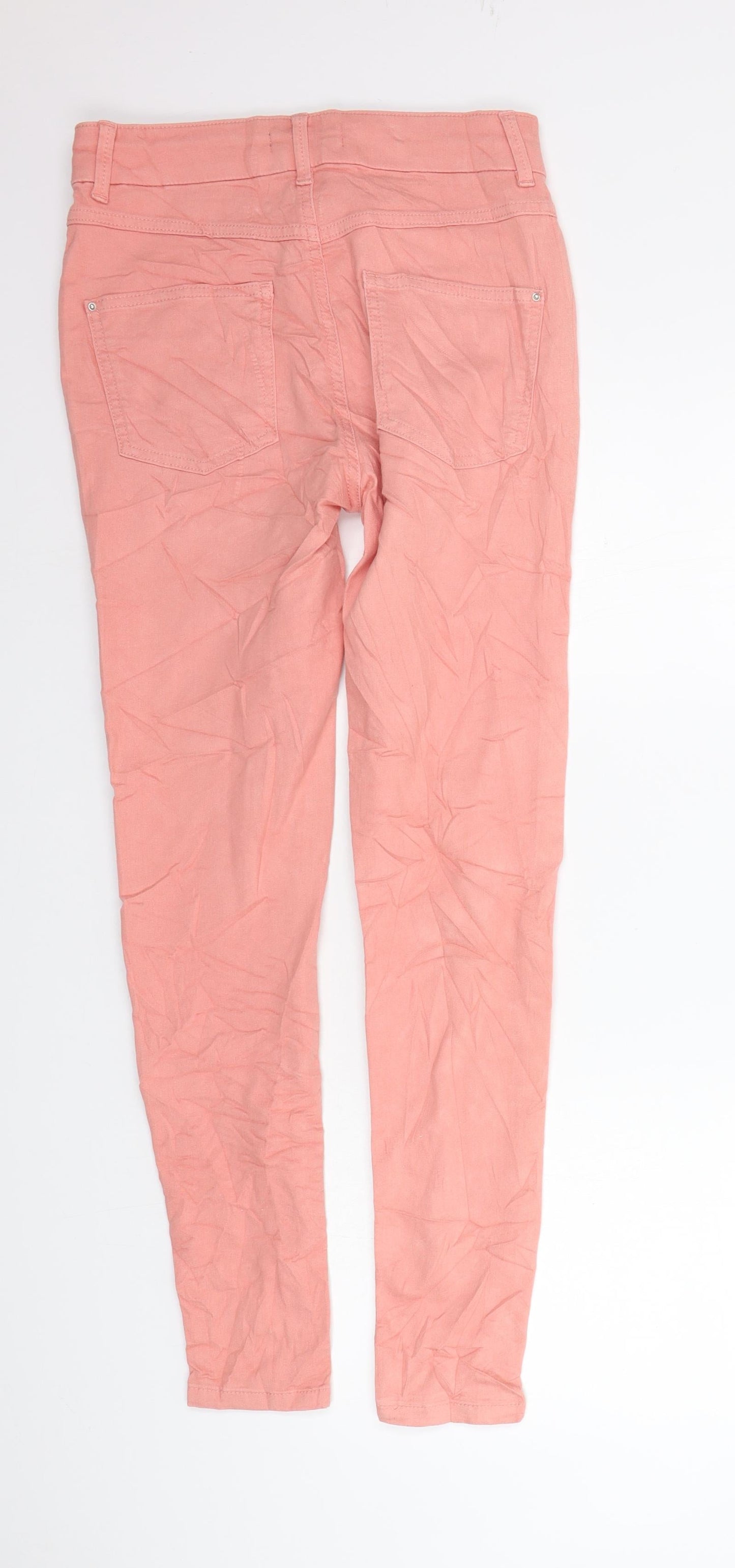 Marks and Spencer Womens Orange   Skinny Jeans Size 10 L28 in