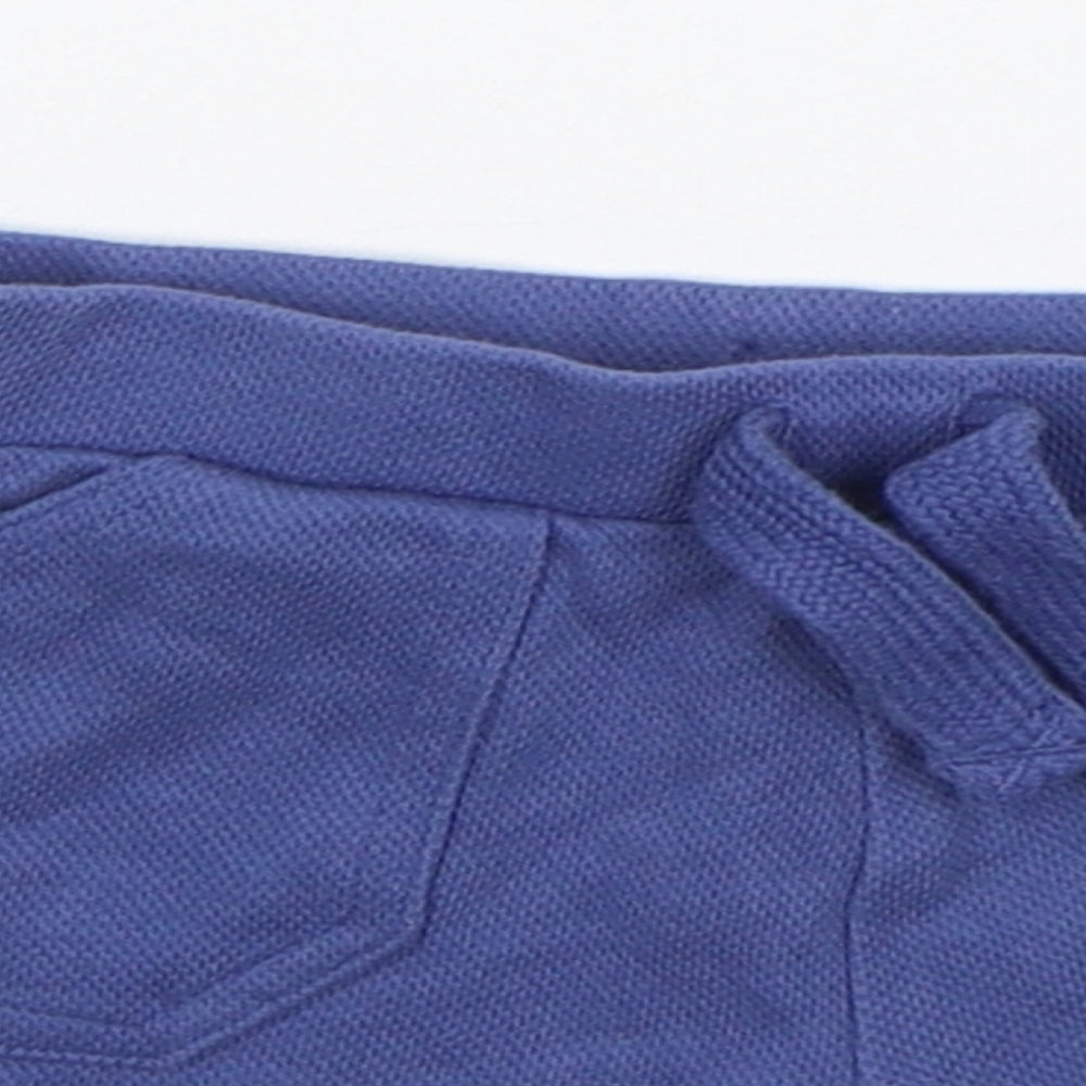 F&F Boys Blue   Cropped Trousers Size 6-9 Months