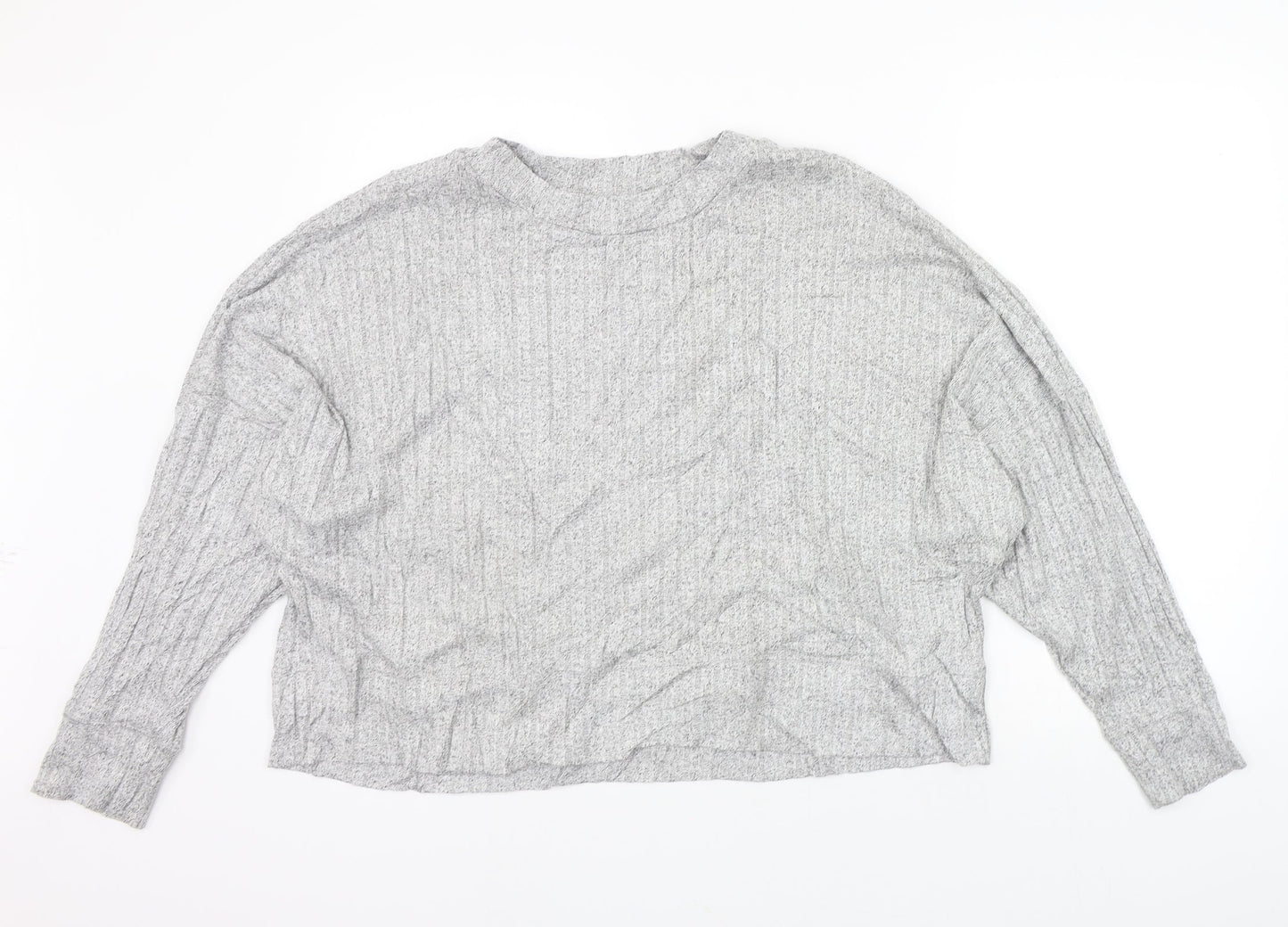 Marks and Spencer Womens Grey   Basic T-Shirt Size 18