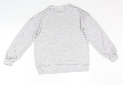 Tu Womens Grey   Pullover Jumper Size 10