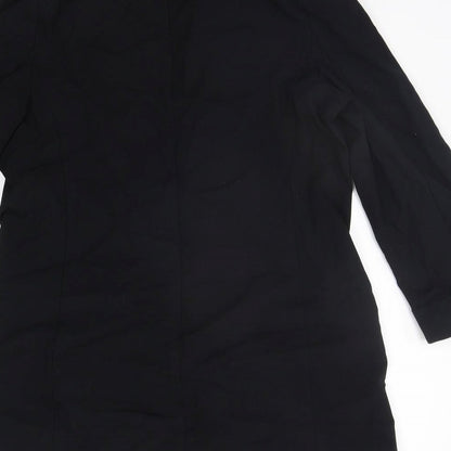 Marks & Spencer Womens Black   Cardigan Jumper Size 10