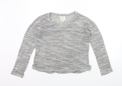 Next Womens Grey   Pullover Jumper Size 10