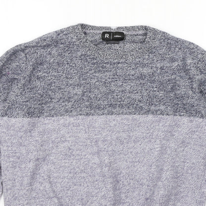 R Edition Womens Grey   Pullover Jumper Size S