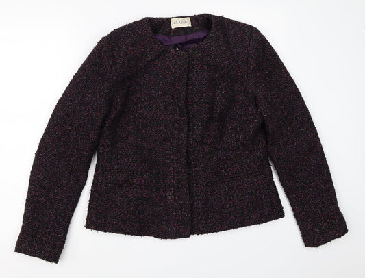Marks and Spencer Womens Black   Overcoat Coat Size 12