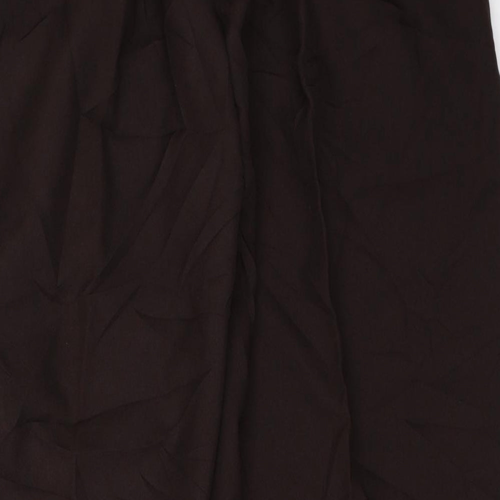 Preworn Womens Brown   Trousers  Size 24 L24 in