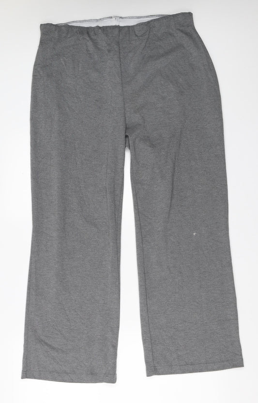 Preworn Womens Grey   Sweatpants Trousers Size 34 in L27.5 in