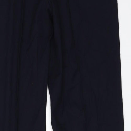 Brand and care label for Paul Seperates women’s blue trousers, size UK 12, 31-inch leg