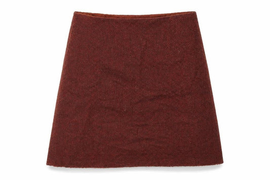 Preworn Womens Red   Mini Skirt Size 27 in