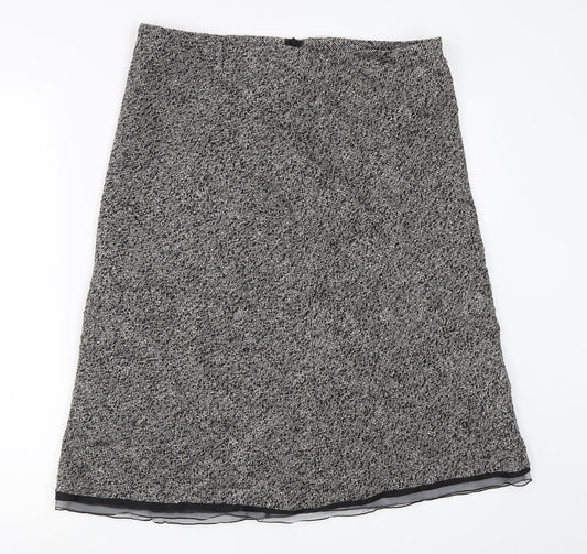 Preworn Womens Black   Straight & Pencil Skirt Size 31 in