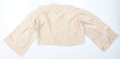 Zara Womens Beige   Pullover Jumper Size M