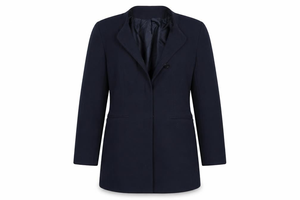Richards Womens Blue   Overcoat Coat Size 12