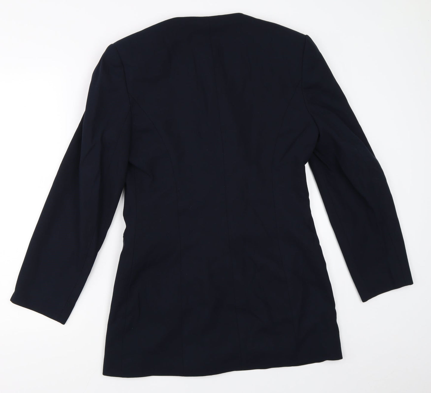 Richards Womens Blue   Overcoat Coat Size 12