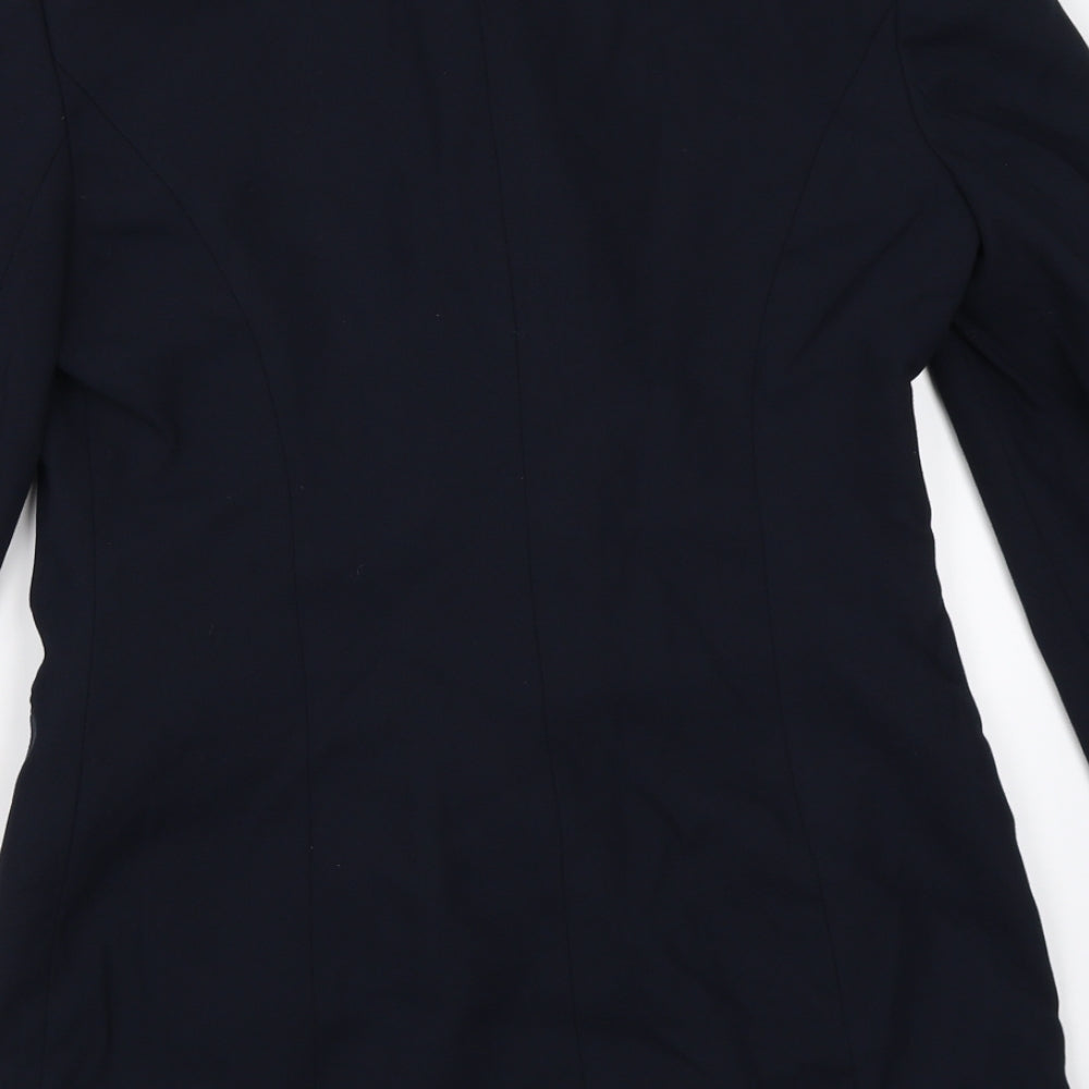 Richards Womens Blue   Overcoat Coat Size 12