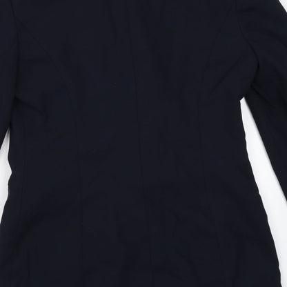 Richards Womens Blue   Overcoat Coat Size 12