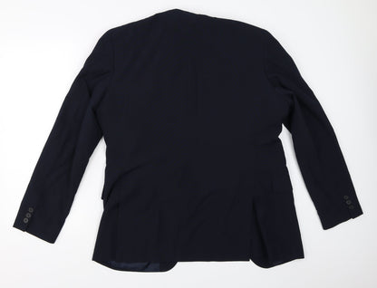 Debenhams Mens Blue   Jacket Blazer Size 38