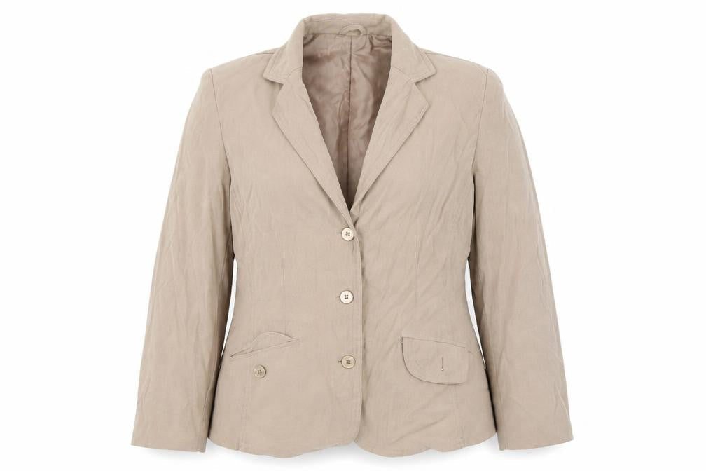 Joella Di Marco Womens Beige   Jacket  Size XL