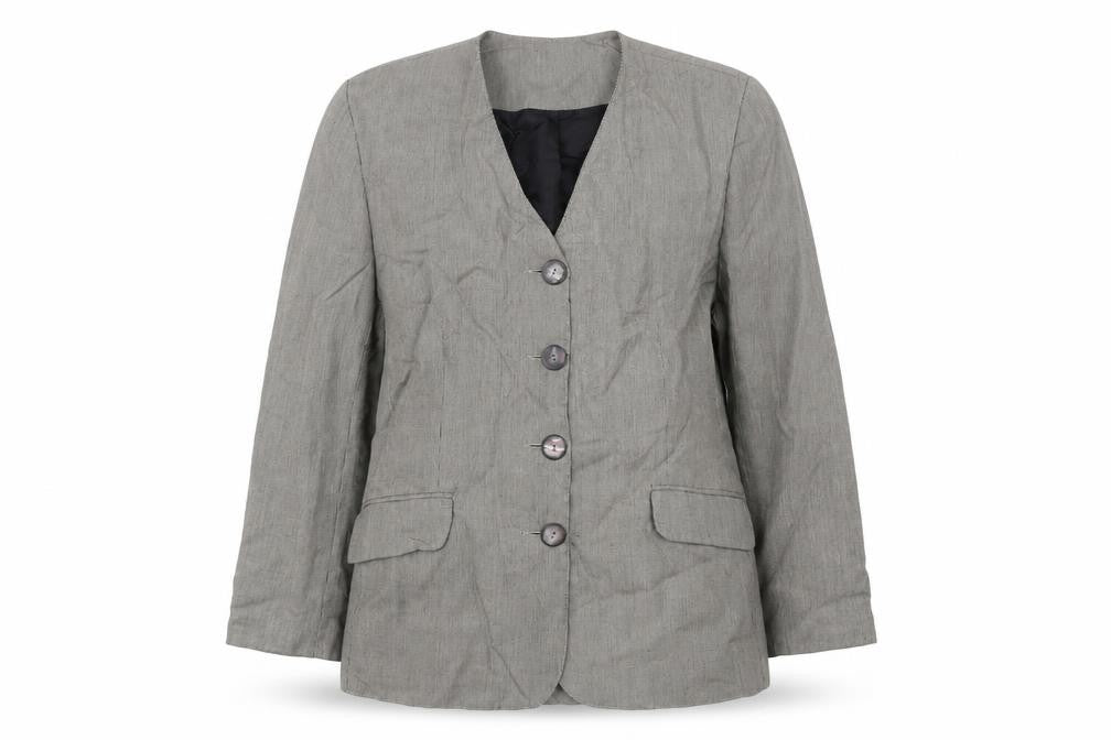 Preworn Womens Grey   Jacket Blazer Size 14