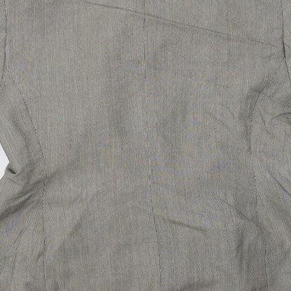 Preworn Womens Grey   Jacket Blazer Size 14