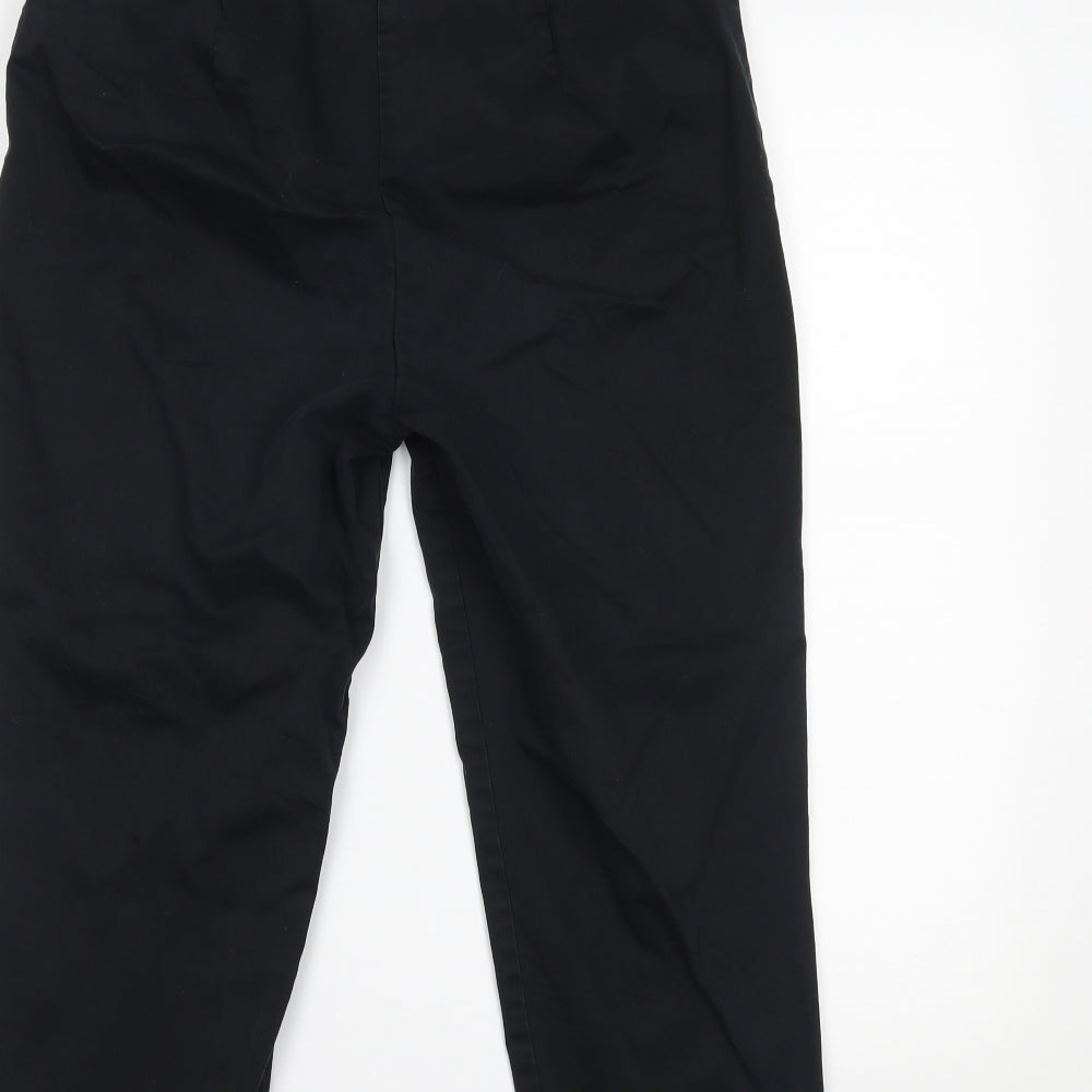 Marks and Spencer Womens Black   Trousers  Size 12 L21 in
