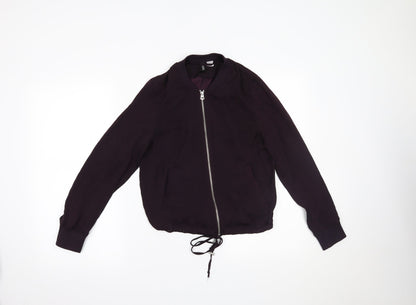 H&M Womens Purple   Jacket  Size 6