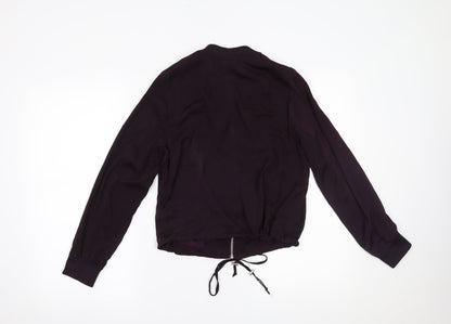 H&M Womens Purple   Jacket  Size 6