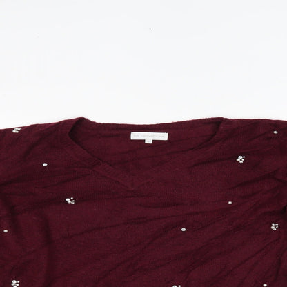 RJR.John Rocha Womens Purple   Pullover Jumper Size 12