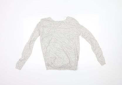 Next Womens Grey   Basic Blouse Size 8