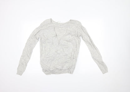Next Womens Grey   Basic Blouse Size 8