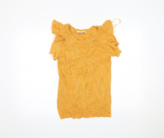 NEXT Womens Yellow   Basic Blouse Size 12