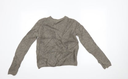 Zara Womens Brown   Pullover Jumper Size S