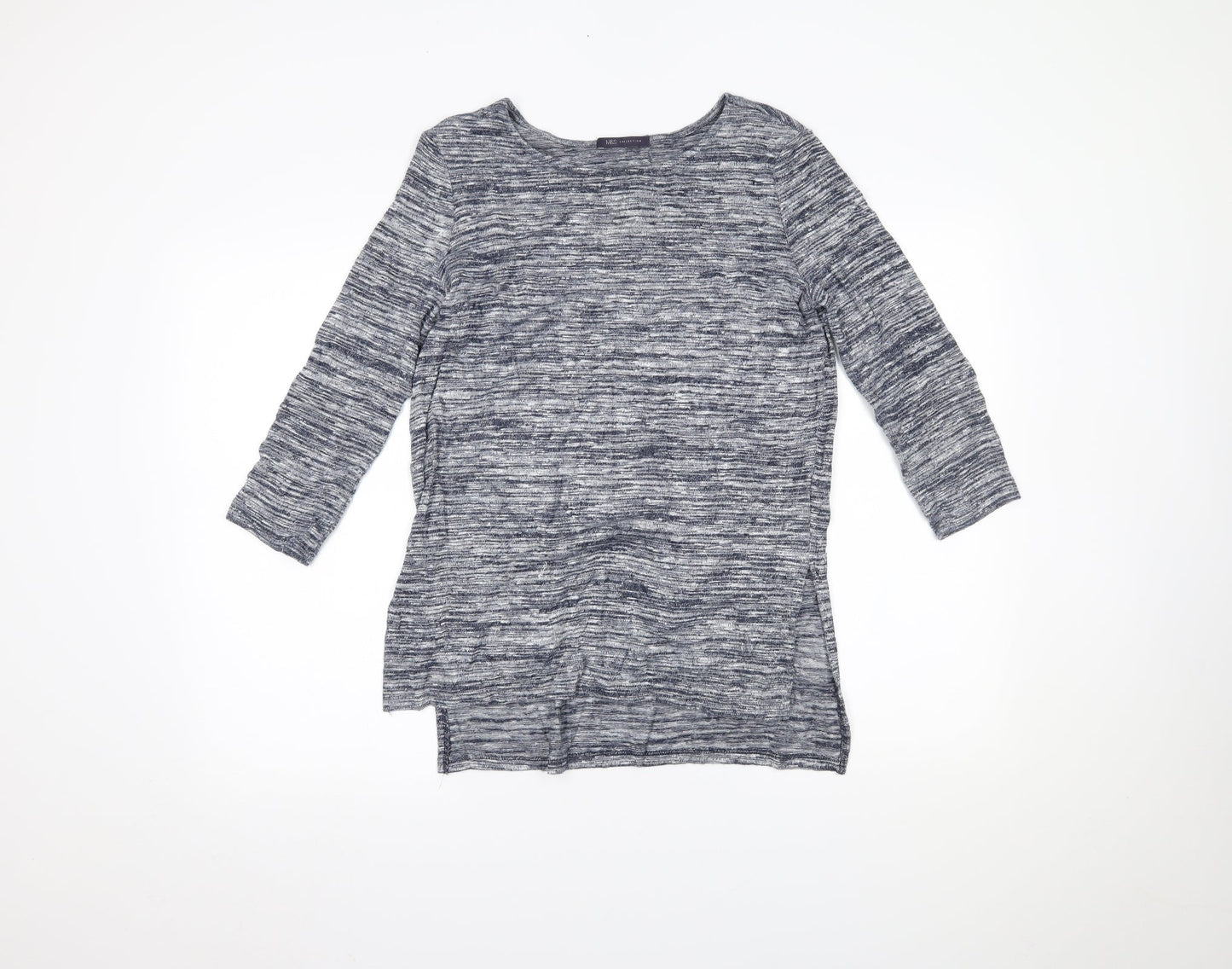 Marks and Spencer Womens Blue   Basic Blouse Size 8