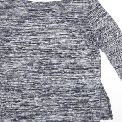 Marks & Spencer Womens Blue   Basic Blouse Size 8