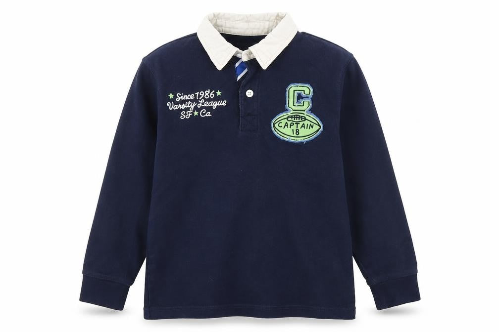Gap Boys Blue   Henley Jumper Size 7 Years