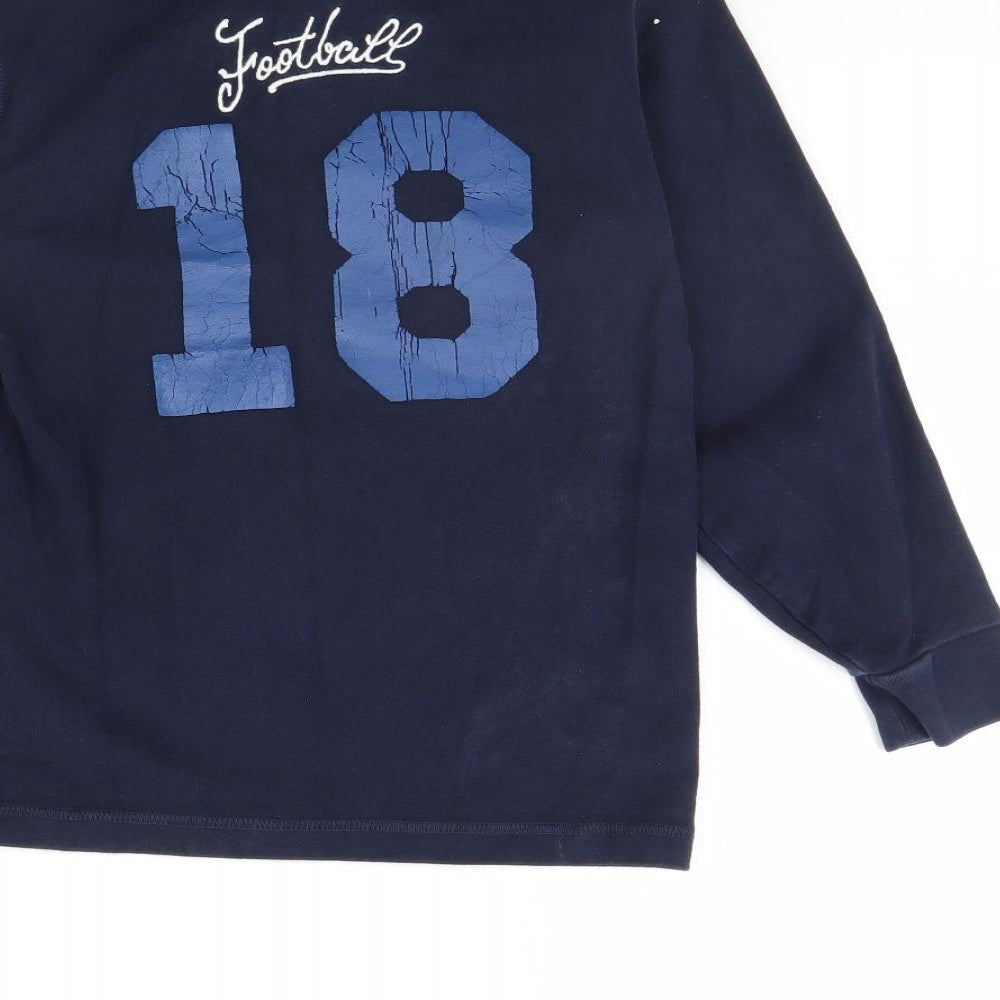 Gap Boys Blue   Henley Jumper Size 7 Years