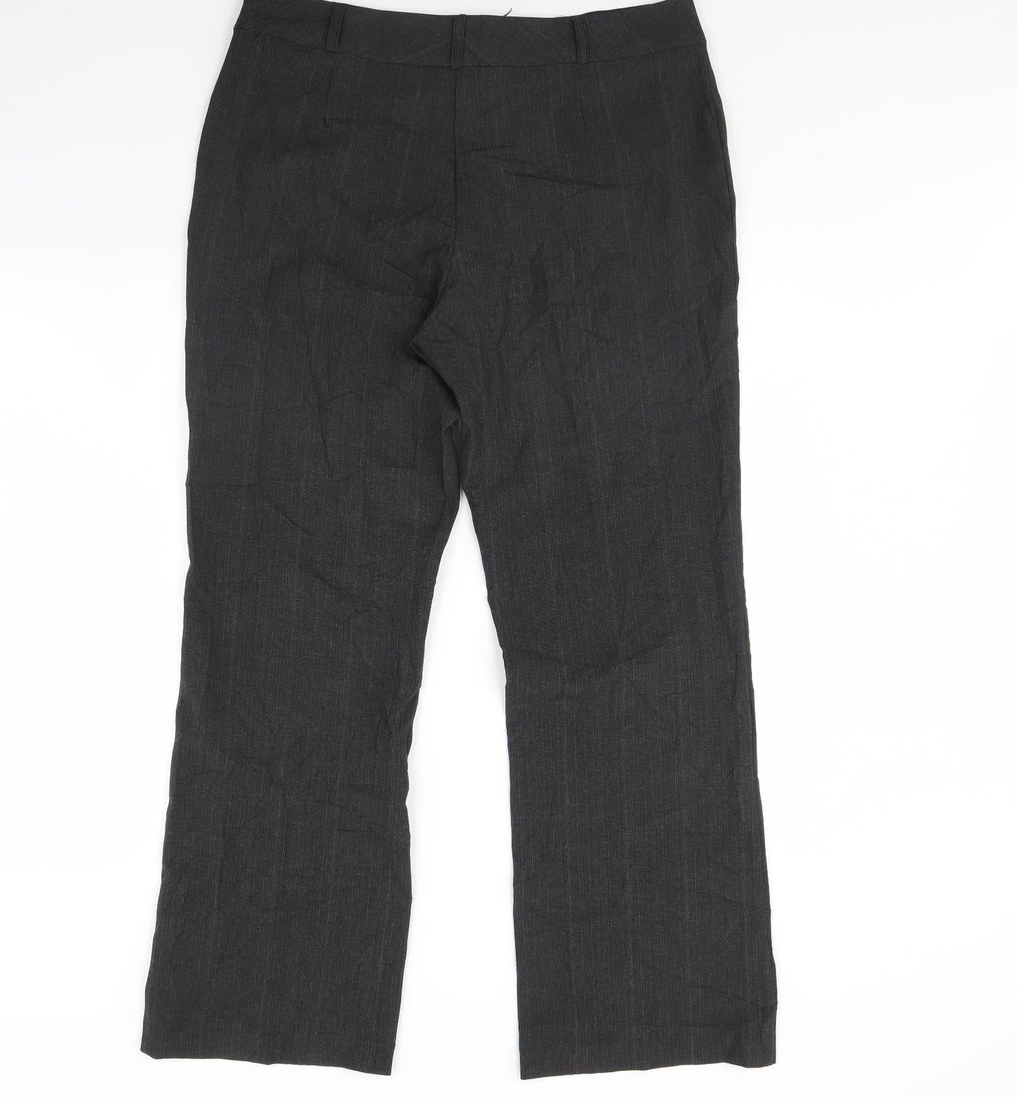 Per Se Womens Grey   Trousers  Size 16 L31 in