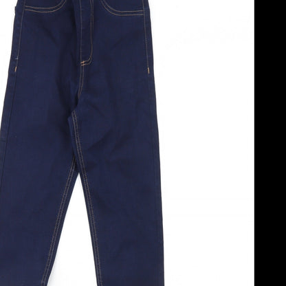 Marks & Spencer Womens Blue  Denim Jegging Jeans Size 6 L28 in