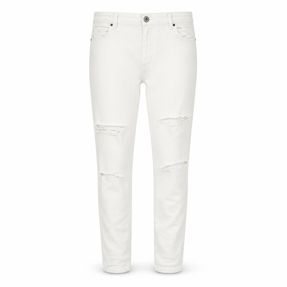 Womens Ivory  Denim Skinny Jeans Size 36 in L30 in