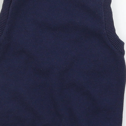 Brand and care label for Mothercare Baby Blue Geometric Jacket, size 3-6, Months