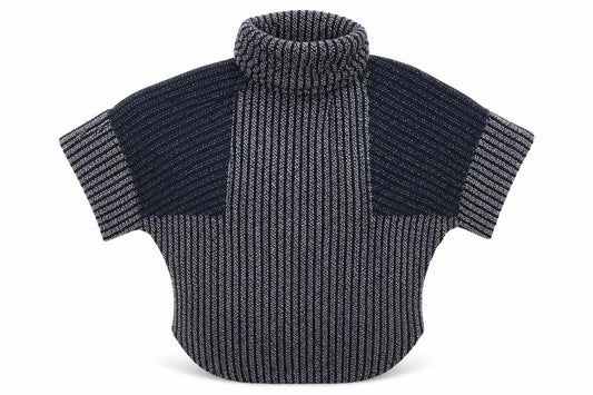 Stock Shop Womens Blue Striped  Pullover Jumper Size S  - Stock Shop Cowl Sweater