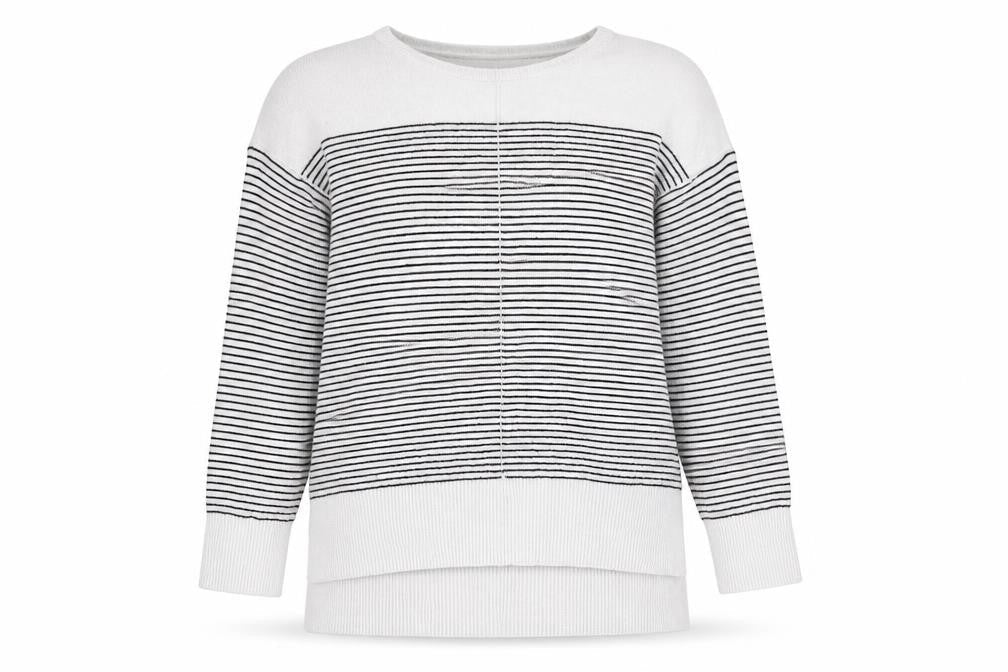 Atmosphere Womens Multicoloured Striped  Pullover Jumper Size 8  - Atmosphere
