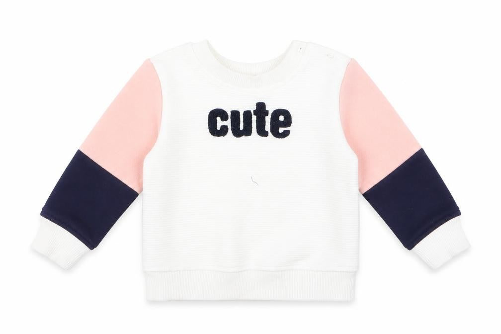 Primark Girls Multicoloured   Pullover Casual Size 6-9 Months  - Cute Logo